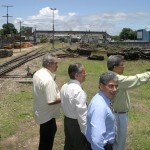 Prefeitura e Rede Ferroviária garantem ampliação da avenida São Paulo e construção do prontosocorro municipal - Fotos: Márcio Dantas