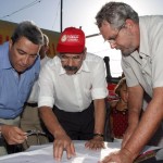 Ministro das Cidades conhece projeto de revitalização da Coroa do Meio - Fotos: Márcio Garcez