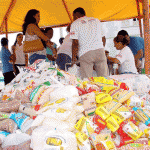 Exército armazena alimentos arrecadados durante o PréCaju - Foto: Wellington Barreto