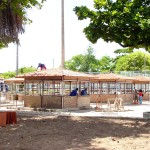 Comerciantes da praça Dom José Thomaz serão beneficiados com nova estrutura  - Estrutura da praça está sendo finalizada   Foto: Wellington Barreto