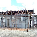 Comerciantes da praça Dom José Thomaz serão beneficiados com nova estrutura  - Estrutura da praça está sendo finalizada   Foto: Wellington Barreto