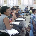 Perfil do Professor do Ensino Religioso foi debatido no Presidente Vargas - Capacitação reunião profissionais do Ensino Religioso