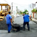 Prefeitura realiza obra de pavimentação na Rua General Chaves  - Equipes da Emurb concluem serviço