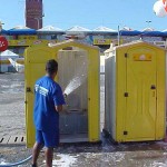 Emsurb fiscaliza ambulantes e higieniza praça de eventos durante o Carnaju 2004 - Agência Aracaju de Notícias