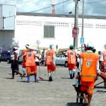 Limpeza nos mercados no período do Carnaju é aprovada por comerciantes do local - Fotos: Wellington Barreto