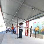 Painel que retrata a alma do povo sergipano fará parte da nova estrutura do terminal Visconde de Maracaju - Fotos: Márcio Dantas