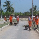 Loteamento Pousada Verde recebe mutirão de limpeza da Emsurb - Serviços de limpeza na zona Norte são constantes