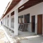 Obras de construção da escola Manoel Bonfim estão em ritmo acelerado - Escola Manoel Bonfim
