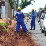 Prefeitura prossegue com serviços de urbanização da antiga avenida Matadouro  - Fotos: Wellington Barreto