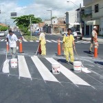 Avenidas de Aracaju recebem nova sinalização de trânsito - Fotos: Lindivaldo Ribeiro