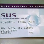 Mais de 130 mil cartões SUS estão sendo distribuídos pela Secretaria de Saúde - Modelo do Cartão SUS