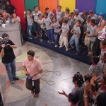 Integrantes do Peti participam de programa de TV em Aracaju - Fotos: Márcio Garcez