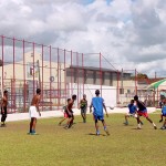 Comunidades da zona Norte desfrutam de bons campos de futebol para a prática do esporte - Fotos: Wellington Barreto