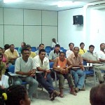 Reunião na Secretaria Municipal de Saúde discute soluções para as pocilgas em Aracaju - Representantes das pocilgas