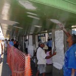Prefeitura reforma terminal de ônibus do centro da cidade - Fotos: Lindivaldo Ribeiro