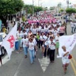 Passeata organizada pela Prefeitura de Aracaju marca o Dia Internacional da Mulher - Fotos: Márcio Garcez