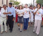 Passeata organizada pela Prefeitura de Aracaju marca o Dia Internacional da Mulher - Fotos: Márcio Garcez
