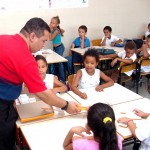 Projeto Eu!!!Cidadão do Mundo educa crianças da rede municipal no bairro Lamarão - Fotos: Wellington Barreto
