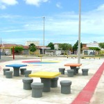 Nova praça do conjunto Santa Lúcia será inaugurada hoje - Fotos: Wellington Barreto