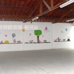 Comunidade da Coroa do Meio recebe escola e Centro de Referência completamente reformados - Novo salão da escola. Fotos: Wellington Barreto