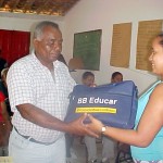 Programa Brasil Alfabetizado entrega mais kits pedagógicos em Aracaju - Fotos: Walter Martins