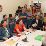 PMA participa de reunião no Ministério Público Federal buscando solução para os bares da Aruana  - Fotos: Márcio Garcez