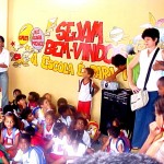 Reforma de escolas municipais agrada alunos e professores do bairro Santos Dumont - Fotos: Walter Martins
