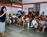 Secretária visita Casas da Família que garantem atendimento integral às famílias de bairros populares - Fotos: Maria Odília