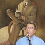 Biblioteca Clodomir Silva abriga a exposição Entre Araras e Cajus - Foto: Márcio Dantas