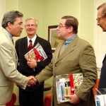 Prefeito Marcelo Déda recebe embaixadores da Alemanha e Áustria - Fotos: Wellington Barreto