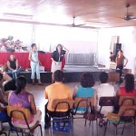 Processo de alfabetização da criança surda é tema de minicurso promovido pela Semed - Fotos: Walter Martins