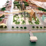 Maquete de Aracaju nos anos 20 e 40 irá compor o Museu de Rua da Ponte do Imperador  - Fotos: Wellington Barreto