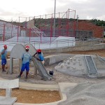 Comunidade do Santa Maria ganhará primeira área de lazer do bairro - Fotos: Márcio Garcez