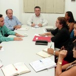 Comissão de secretários recebe sindicalistas para discutir reposição salarial dos servidores - Fotos: Márcio Garcez