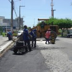 Emurb recupera ruas no Parque Residencial Beira Rio -