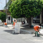 Mutirão de limpeza agiliza demandas nos bairros da capital - Limpeza é constante