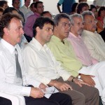 Prefeito Marcelo Déda participa da posse do novo chefe geral da Embrapa - Fotos: Márcio Garcez