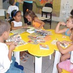 Alunos do Ensino Infantil da rede municipal visitam Biblioteca Pública Clodomir Silva - Fotos: Walter Martins
