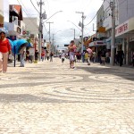 Reforma dos calçadões continua transformando o centro de Aracaju - Fotos: Wellington Barreto