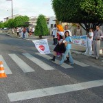 Dia Mundial da Saúde é comemorado com mobilização pela segurança no trânsito  - Fotos: Lindivaldo Ribeiro