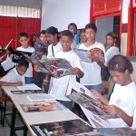 Exposição de Arte Sacra marca comemoração da Páscoa em escola municipal - Fotos: Walter Martins