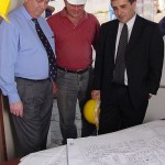 Consultores do Ministério da Fazenda visitam obra do novo centro administrativo da Prefeitura de Aracaju - Fotos: Márcio Garcez