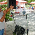 Tim Maia aporta hoje na Praça Olímpio Campos incrementando o Projeto Freguesia - Fotos: Márcio Garcez