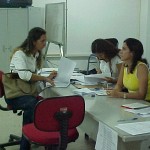 Prefeitura recebe novos servidores na área da Saúde - Cadastramento dos novos funcionários