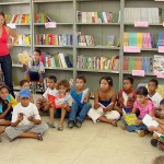 Projeto ajuda alunos da escola Laonte Gama a cultivar o hábito da leitura - Fotos: Márcio Garcez