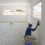 Comunidade do Augusto Franco elogia a construção da biblioteca municipal - Fotos: Márcio Garcez