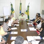 Secretariado se reúne com prefeito Marcelo Déda para debater política fiscal do município - Fotos: Márcio Dantas