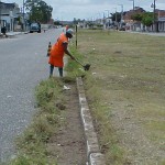 Mutirão de limpeza agiliza demandas nos bairros da capital - Limpeza é constante