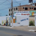 Concurso de Grafitagem atrai atenção de quem passa pela Coroa do Meio - Trabalhos apresentados tiveram alto nível