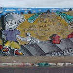 Concurso de Grafitagem atrai atenção de quem passa pela Coroa do Meio - Trabalhos apresentados tiveram alto nível